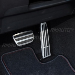 แผ่นรองแป้นเหยียบรถยนต์สำหรับ Toyota Camry AVALON Lexus ES LS 2018+ ชุดแต่งกันลื่น สแตนเลส แป้นคันเร่ง แป้นเบรก - Product Image 6