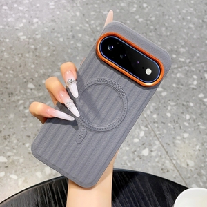 เคสแม่เหล็กหนัง PU แบบลูกฟูกสุดหรูสำหรับ Google Pixel 11 Pro XL 10 9 Pro ฝาหลังป้องกันการชาร์จแบบไร้สาย - Product Image 5