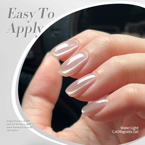 BORN PRETTY Vernis Gel Effet Œil de Chat Blanc Clair, Sans TPO, Sans Noir, <span class=keywords><strong>Argenté</strong></span>, Céramique, Cristal, Fournitures pour <span class=keywords><strong>Ongles</strong></span>, Marque Privée - Product Image 6