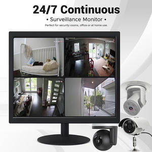 จอภาพ LED ขนาด 17 นิ้ว HD แบบสี่เหลี่ยม ความละเอียด 1280 x 1024 75 Hz 5ms ติดตั้งได้ สำหรับคอมพิวเตอร์ตั้งโต๊ะ - Product Image 6