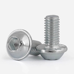Tornillo de <span class=keywords><strong>cabeza</strong></span> <span class=keywords><strong>hexagonal</strong></span> en relieve de <span class=keywords><strong>cabeza</strong></span> semiredonda de acero M6M8 <span class=keywords><strong>cabeza</strong></span> de brida dentada con <span class=keywords><strong>cabeza</strong></span> de arandela antideslizante tornillo de silla giratoria - Product Image 3