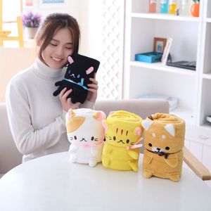 무료 샘플 도매 애니메이션 어린이 니트 플란넬 양털 담요 겨울 만화 담요 압연 아기 담요 - Product Image 2
