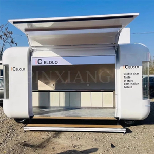 Nuovo Popolare Triciclo Food Truck con Meccanismo <span class=keywords><strong>di</strong></span> Sollevamento Elettrico in Acciaio Zincato per Vendita al Dettaglio in Aree Urbane ad Alto Traffico - Product Image 5