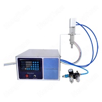 Machine de remplissage de liquide numérique à plateau semi-automatique HY-17C-P, distributeur de liquide à tête unique