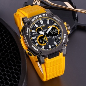 Montre SMAEL 8047, montre de sport multifonctionnelle pour homme, montres colorées, Jam Tangan, résistante à l'eau, montre pas chère pour l'extérieur - Product Image 3