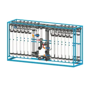 Pengolahan air limbah industri filter tanaman membran mbr pvdf diperkuat untuk sistem uf