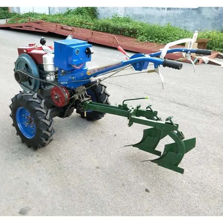 Handlauf traktor vom Typ DIBO mit Kreisel fräse für den landwirtschaft lichen Gebrauch
