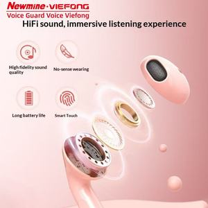 VIEFONGV56 <span class=keywords><strong>Micro</strong></span> VPo <span class=keywords><strong>SOS</strong></span> & Anti-perte pour casque sans fil 5.3, Nouveau, pour la course et le sport, Traduction, Intercom mondial, SECURITY GUARD - Product Image 1