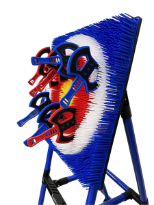 Bán Buôn Dành Cho Người Lớn Thân Thiện Với Môi Đào Tạo Mục Tiêu Sao Trục Ném Mục Tiêu Quay Phi Tiêu Cho Bãi Cỏ Ngoài Trời Chụp Làm EVA - Product Image 5