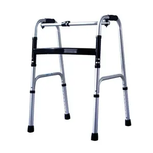 Health Care Product Standing Frame Aluminum Walker Folding Walker For The Elderly