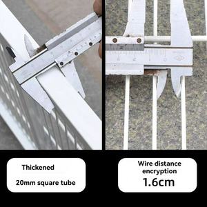 Cages à oiseaux de haute qualité en gros de la meilleure usine de Chine, cages à oiseaux robustes en fer de grande taille, cage d'élevage pour perroquets en <span class=keywords><strong>tube</strong></span> carré - Product Image 6
