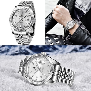 Montre mécanique pour homme PAGANI DESIGN, montre automatique de marque haut de gamme, acier inoxydable, étanche 100 m, montre homme, Reloj Hombre - Product Image 3