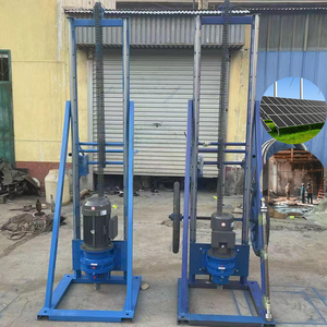 Compacto Perforador de Estacas Solar Eléctrico de 2 Fases, Instalador Portátil de Tornillos de Tierra, Fácil Manejo, Bajo Consumo de Energía, Ideal para Zonas Montañosas - Product Image 6