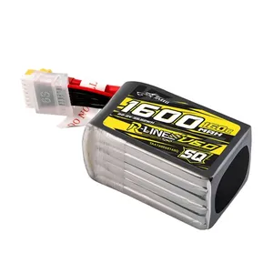 Batería de Iones de Litio Metálica TATTU R-LINE 60 6S 160C 1480/1600mAh con Conector XT60 para Drones de Carreras y Quadcopters - Product Image 3