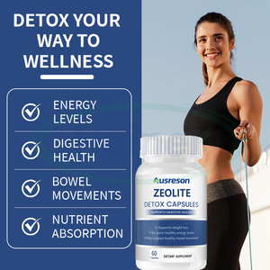 Capsules de détoxification naturelles au zéolite OEM ASAP – Complément minéral pour le nettoyage corporel – Capsules de zéolite biologique - Product Image 2