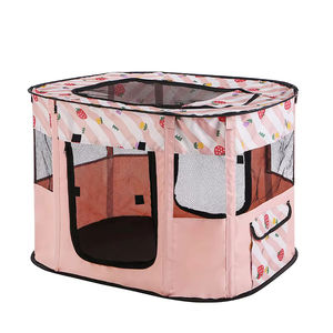 Katlanabilir <span class=keywords><strong>Pet</strong></span> çadır yetiştiriciliği dikdörtgen kafes kutusu köpekler ve kedi teslimat odası için evcil hayvan çiti su geçirmez - Product Image 3