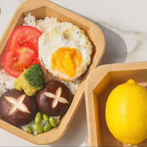 Многоразовый контейнер для еды из крафт-бумаги - Product Image 6