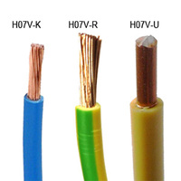 Câbles en cuivre nu PVC flexibles de haute qualité Guoning RV BV BVR BVV pour utilisation marine, industrielle, automobile et d'instrumentation