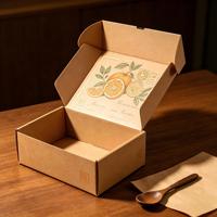 Boîtes d'expédition en carton ondulé rigide personnalisées, écologiques et recyclables, impression UV quadricolore pour vêtements et chaussures