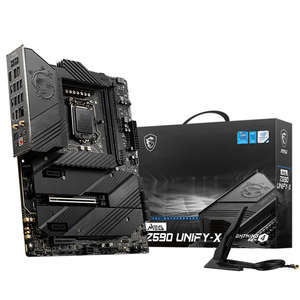 เมนบอร์ดเกมมิ่ง MI MEG <span class=keywords><strong>Z590</strong></span> UNIFY-X พร้อมชิปเซ็ต Intel <span class=keywords><strong>Z590</strong></span> ซ็อกเก็ต LGA 1200 รองรับโปรเซสเซอร์ Intel เจนเนอเรชั่น 10/11 - Product Image 1