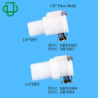 Adaptateur de filetage Acetal 1/8\" BSPT 1/8\" NPT 1/4\" NPT, raccord rapide, raccord à pousser pour connecter les tuyaux, raccord fileté