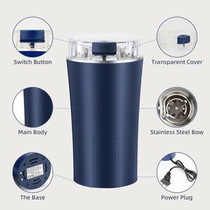 Wholesale High Quality Portable Home Office Electric Salt Pepper Mills Professional <b>Mini</b> Stainless Steel <b>USB</b> Powered - Product Image 4