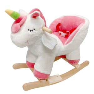 Chaise <span class=keywords><strong>cheval</strong></span> <span class=keywords><strong>à</strong></span> <span class=keywords><strong>bascule</strong></span> populaire pour bébé avec son de musique de berceuse pour bébé, chaise <span class=keywords><strong>à</strong></span> <span class=keywords><strong>bascule</strong></span> en peluche - Product Image 1