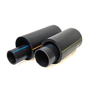 Black Hdpe Pipe Water Supply And Drainage Hot Melt Compound Irrigation Pipe