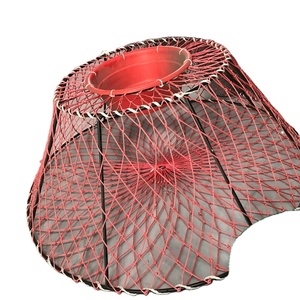 Piège à poissons de haute <span class=keywords><strong>mer</strong></span> du marché chilien os commercial pliable cage à crabe royal - Product Image 1