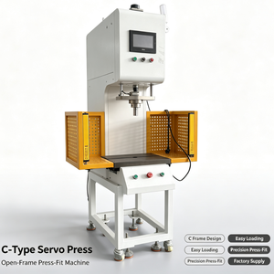 Presse servo de type C à cadre ouvert pour assemblage de précision, chargement facile, fourniture directe usine - Product Image 1