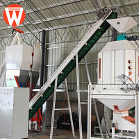 Nouvelle usine de fabrication de granulés d'aliments pour volailles de 2 à 3 tonnes par heure, ligne de production de granulés d'aliments pour poulets et oiseaux
