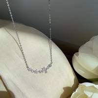 Collier pendentif étoile en acier inoxydable avec zircon et diamant pour femme, tendance 2025, bijoux plaqués argent de qualité supérieure, vente chaude