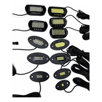 Série de lampes LED universelles Kingshowstar pour éclairage de roche, prix de gros, 12V IP68, Plug and Play, blanc pur/bicolore/RGBW