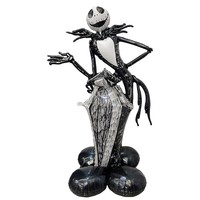 Ballon de décoration d'Halloween en forme de momie fantôme géant en aluminium, modèle YL, pour la décoration de fête - Vente en gros