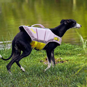 Giubbotto di salvataggio per cani in Nylon leggero stile moderno per il tempo libero impermeabile e lavabile comodo e pieghevole - Product Image 6