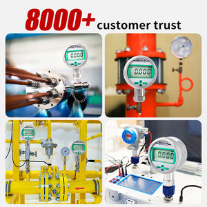 Manómetro de presión de aire, manómetro de presión química, manómetro de presión de agua 0-5000 PSI, manómetro de presión de oxígeno - Product Image 4