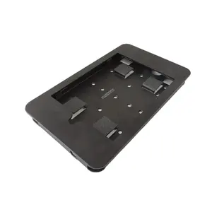 OEM ODM custom black power coating aluminum switch panel tablet enclosure fabrication service