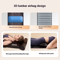 Coussin de massage multifonctionnel pour le cou, le dos et les lombaires, avec masseur de pieds intégré, pour chaise et matelas – Vente en gros