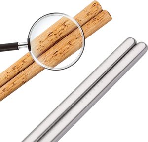 Vaisselle en métal carrée en acier inoxydable réutilisable antidérapante gravée au laser pour restaurant hôtel - Product Image 5