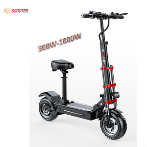 HX20 10 pouces 500W 1000W Longue distance <span class=keywords><strong>Hiboy</strong></span> Skuter Trottinette électrique Lumière LED - Product Image 3