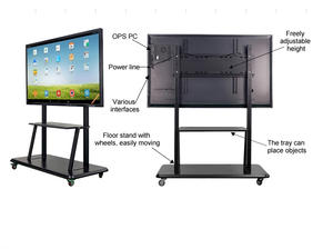एलजी सैमसंग पैनल व्हाइटबोर्ड इलेक्ट्रॉनिक शिक्षण बैठक व्हाइट बो सिखाने के लिए BIAOPAI म्यूटी-टच 55 इंच इंटरैक्टिव व्हाइटबोर्ड - Product Image 4