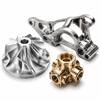 Usinage CNC 3, 4 et 5 axes, pièces métalliques de précision sur mesure, prototypage rapide, fraisage, tournage pour composants multi-industriels, quincaillerie