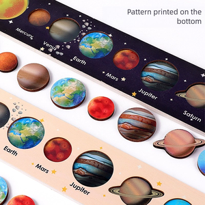 Giocattolo Educativo Nuovo Puzzle in Legno del Sistema Solare con Otto Pianeti, Gioco di Abbinamento - Product Image 5