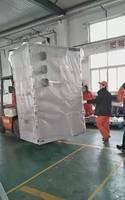 Armoire électrique de distribution de puissance moyenne tension 12 kV, modèle KYN28A-12, courant nominal 4000 A, IP40/IP42/IP20