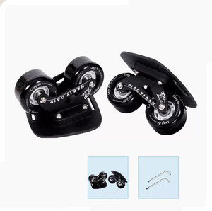 Patineta Freeline <span class=keywords><strong>Drift</strong></span> <span class=keywords><strong>Skate</strong></span> Portátil con Placa Antideslizante, Ruedas de PU con Luces LED y Ejes de Aleación para Alta Velocidad - Product Image 4