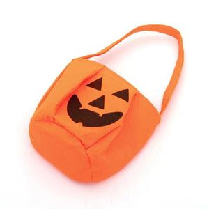Bolsa de Dulces de Calabaza de Halloween con Diseño 3D de Cara Naranja de 20cm para Niños, Accesorio para Fiesta de Truco o Trato - Product Image 5