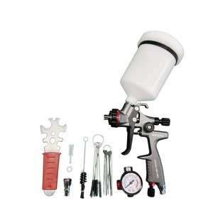<span class=keywords><strong>Pistola</strong></span> a Spruzzo Professionale da 1,3mm con Serbatoio a Gravità da 600ml per Applicazione di Vernici a Base d'Acqua di Alta Qualità nel Settore Automobilistico - Product Image 1