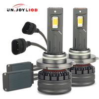 Ampoule de phare LED H7 50W 6200LM 6000K Super Lumineuse pour Voiture