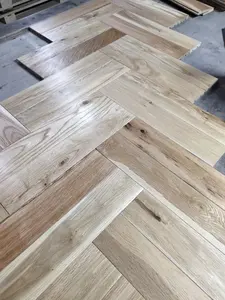 Meşe parke balıksırtı Chevron marquetry parke ahşap döşeme katı ahşap