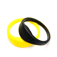 Bracelet RFID en silicone étanche 125 KHz personnalisé, programmable, pour paiement sans argent liquide, vente en gros, directement de l'usine OEM